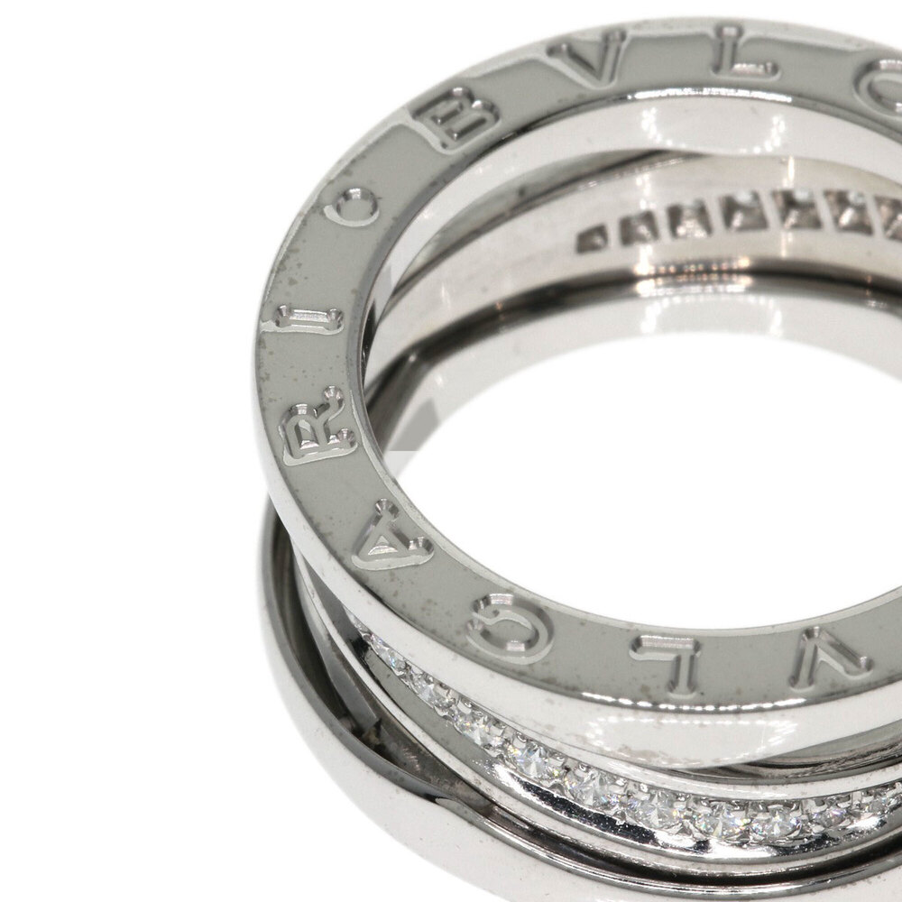 Bulgari B-zero1 Legend Diamond Ring #51, 18K White Gold, Women's BVLGARI - Picture 8 of 11